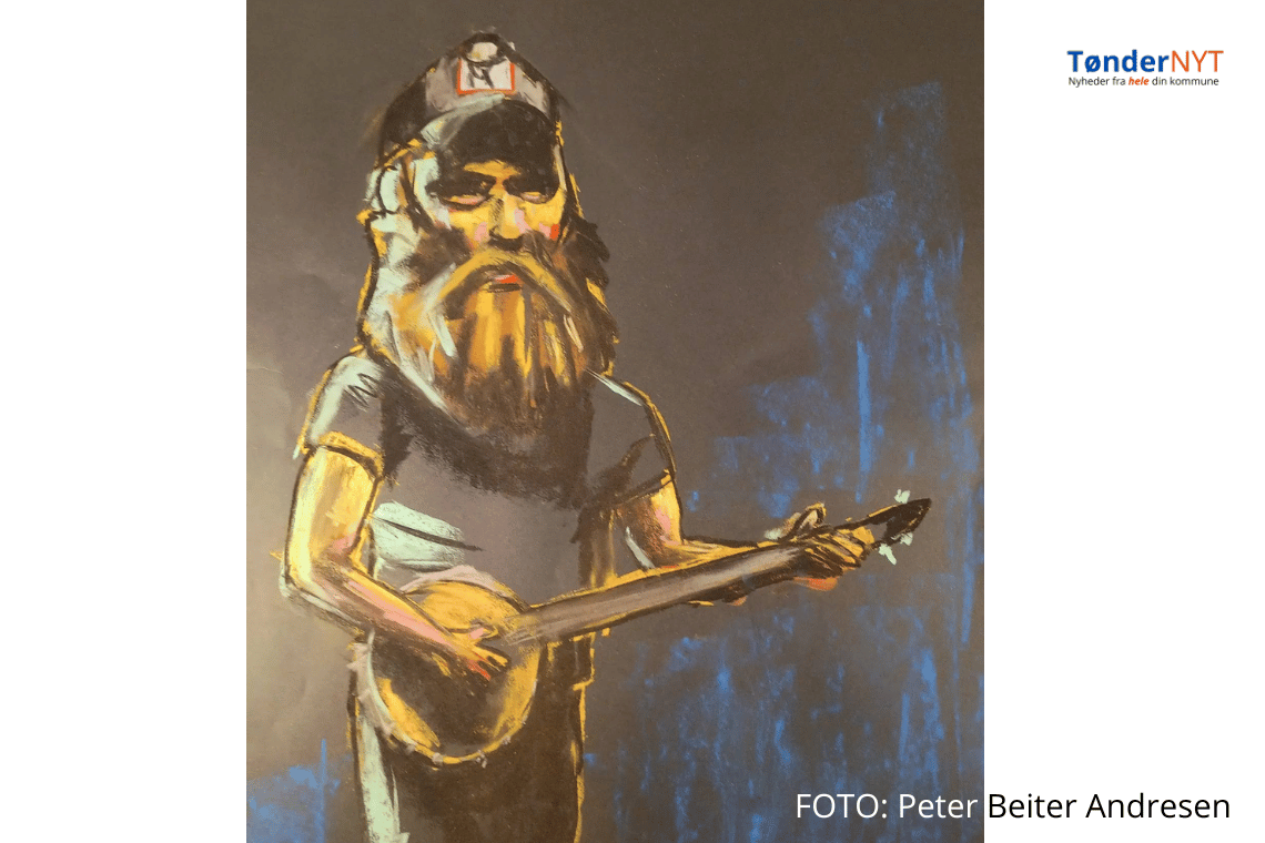 Lokal kunstmaler skal male musikere på festivalen
